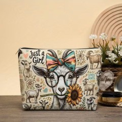 Cosmetic Goat Bag