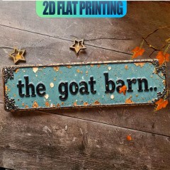 The Goat Barn Sign